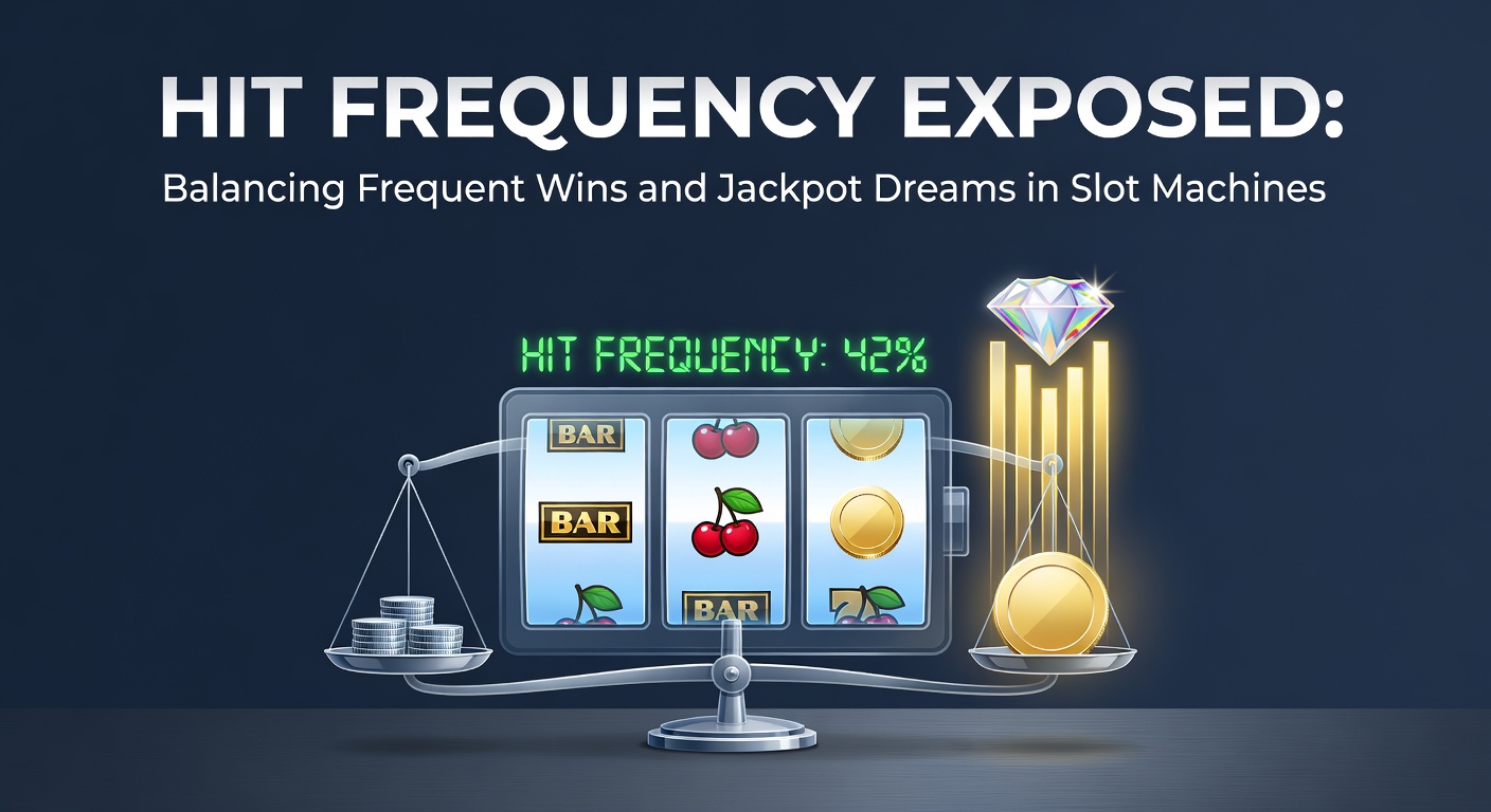 Vibrant slot machine reels spinning with symbols aligning for a small win, highlighting frequent payouts amid jackpot symbols