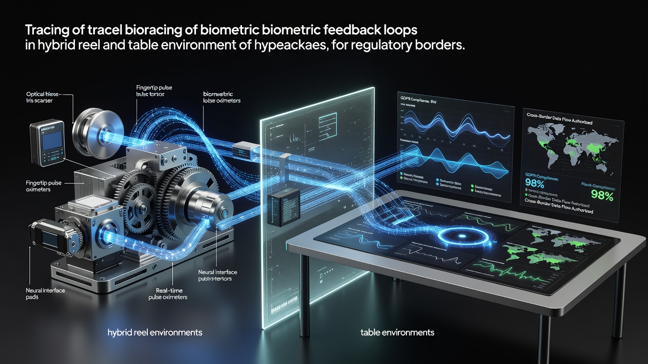 Biometric sensors integrated into hybrid casino gaming stations for real-time player monitoring